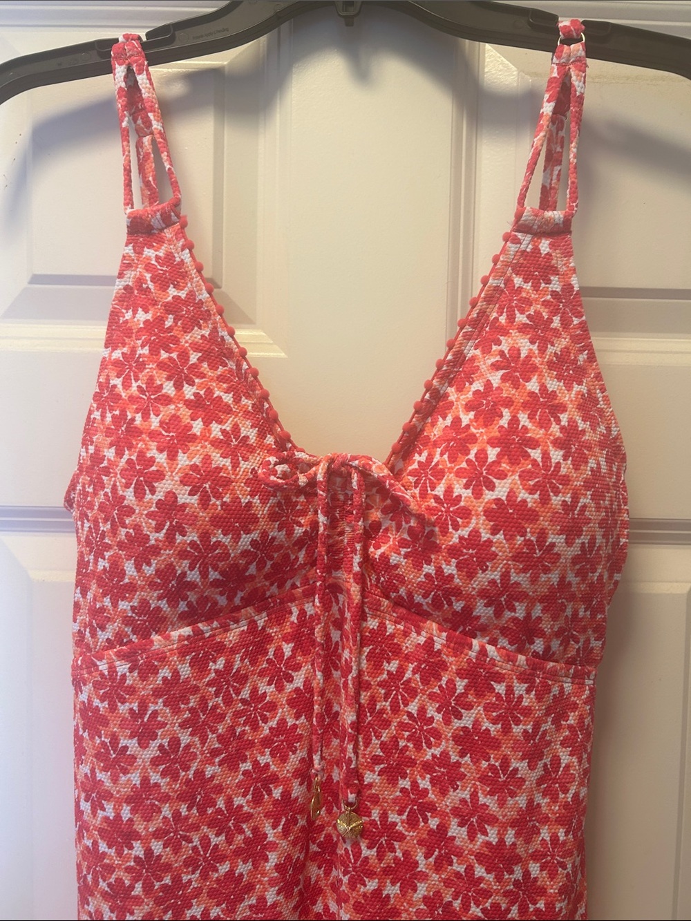 NWT Tommy Bahama Island Cays Shell Spa Dress in Passion Pink- Large - Picture 2 of 7